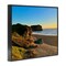 Stupell Industries Goat Rock Beach Sunrise Framed Giclee, design by Nicole Dell